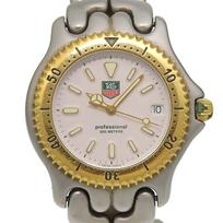 TAG HEUER professional Watches S95.806K IvoryDial Stainless Steel Quartz Analog display Women Used