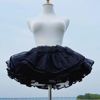 Lolita Ypačiai smurtinis be kaulų tiulio pasijonis Lolita Sijonas Pasijonis Šuo Trumpas Skraidantis Sijonas Pasijonis 30-45cm 35CM juoda