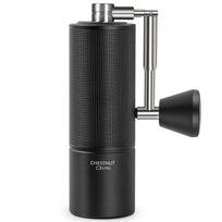 TIMEMORE Coffee Mill Manual Time More C3S PRO Metal Hand Grinding Coffee Mill Foldable Handle Stainless Mortar Gradual Roughness Adjustable Labor black