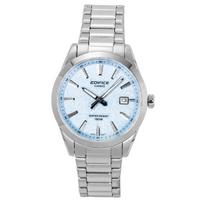 Casio Edifice Analog Stainless Steel Light Blue Dial Quartz EFV-160D-2BV 100M Men's Watch šviesiai mėlyna spalva