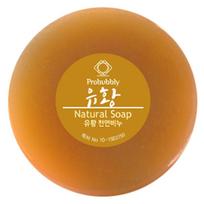 Probubbly sulfur neutral handmade soap, 110g, 1 piece brown