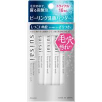 Kanebo SUISAI Beauty Clear šveičiamasis pudros prausiklis (Teismo procesas) 16g Veido prausiklis (milteliai) suisai n Laikykite lazdelę su 'suisai' nukreiptu į viršų, įberkite miltel