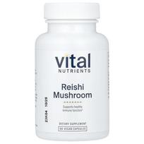 Vital Nutrients, reishi mushroom, 60 veggie capsules