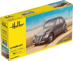 Platz Herrere Citroen 2CV Plastikinis modelis HE80175 1/43 blue