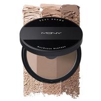 McQueen New York Fake Up 3 Color Shading 9g, Gray Brown, 5 pcs. black