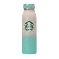 STARBUCKS Starbucks 2024 m. jubiliejinis nerūdijančio plieno buteliukas 444ml Vandens buteliukas Termosas smėlis