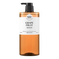Happy Bath Original Collection Back Acne Slightly Acidic Large Capacity Body Wash Grapefruit Fragrance, 1.2kg, 1 unit white