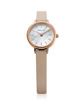 BERING 11022-566 Klasikinis minimalistinis moteriškas laikrodis smėlis