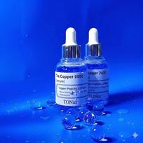 [Tonier] Copper Peptide 2,000ppm 30ml Adenosine Peptide Serum 2 ea blue