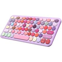 Rapoo PR2 MINI Makeup Wireless Bluetooth Keyboard violetinė