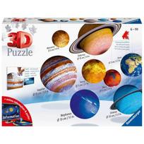R116683 3D puzzle solar system 540 pieces korea 3d puzzle brown