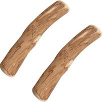 Ulioli šuniuko kavamedžio medžio lazdelės žaislas, 2 vnt. brown