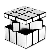 UPIN KOREA Magic Mirror Cube Silver No124, Korean popular puzzles black