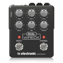 TC Electronic Dual Wreck Guitar Preamp Pedal gray
