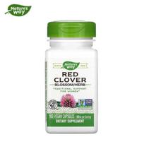 Nature's Way Raudonasis dobilas 800mg 100 daržovių kapsulių Žiedų žolė, 100 tablečių, 1 vienetas