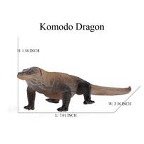 Komodo varanas krokodilas gyvatė pitonas ropliai gyvūnų figūrėlės veiksmo figūrėlė žaislo modelis vaikų dovanos edukacinis kolekcionuojamas dekoras