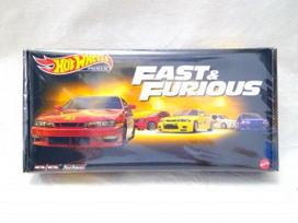 Unopened Hot Wheels Premium Fast Furious 2023 Premium Set SQ1932 & 5-Car (5 cars) yellow