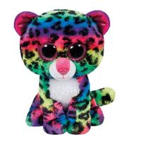 Meteorinis Spindulys Pakas Ty Beanie Boos Dottie (Spalvotas leopardas) Vidutinio dydžio pliušinis žaislas 37189 black