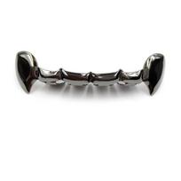 Paauksuoti vampyro ilties Grillz – Hip Hop stilius Helovinui gray