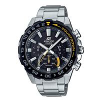 Casio Edifice vyriškas analoginis kvarcinis laikrodis EFS-S550YDB-1AV juoda