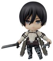 Good Smile Company Attack on Titan Mikasa Ackerman Paskutinio Sezono Nendoroid Veiksmo Figūrėlė black