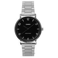 Casio Standard Analog Stainless Steel Black Dial Quartz MTP-VT03D-1B Men's Watch juoda