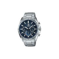 Casio EDIFICE 100 metrų atsparumas vandeniui saulės energija veikiantis kvarcinis mechanizmas nerūdijančio plieno apyrankė japoniškas ir korėjietiškas laikrodis vyriškas laikrodis mėlynas ciferblatas EFB-520SBD-2AVUPR mėlyna
