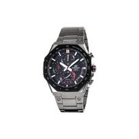 CASIO Men EDIFICE Black Watch EQW-A2100 EQW-A2100 Silver Strap black