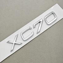 3D ABS Automobilio raidės XC70 S70 V70 Logotipas Galinės bagažinės ženklelis Emblema Lipdukai Volvo XC70 S70 V70 Išorės priedams