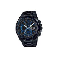 CASIO vyriškas EDIFICE juodas laikrodis EFR-539BK-1A2 EFR-539BK-1A2 Black/Blue Dial black