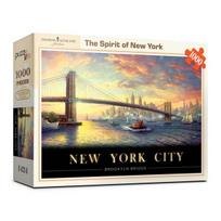 Puzzle Life Aukso vartų tiltas 1000 dalių dėlionė PL1424, įvairios spalvos beige