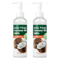 Beninet Extra Virgin Coconut Oil 100% 200ml, 2 units white