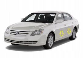 Toyota Avalon 2005-2012 - Chromuotos apsauginės šoninės durelių juostos