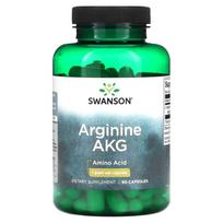 Swanson, Arginine AKG, 1g, 90 capsules