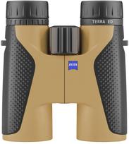 ZEISS Žiūronai Terra ED 10x42 Riboto leidimo Stogo prizmės Tipas 10x 42mm Diafragma ED Lęšis Tvirtas Lengvas Visiškai Vandeniui Atsparus 001618 Juodas-smėlio spalvos &
