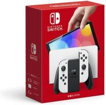 Atnaujintas Nintendo Switch OLED modelis baltas su 64GB atminties (HEG-S-KAAAA) balta