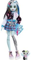 Monster High Lėlė Frankie Stein Su Aksesuarais Ir Augintiniu, Sąnarių Lėlė Mados, Juodi Ir Mėlyni Sruogoti Plaukai, Žaislas Vaikams, black