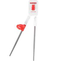 Haribo vaikiški auksiniai meškiukų korekciniai pagaliukai, raudoni, 1 vnt. white