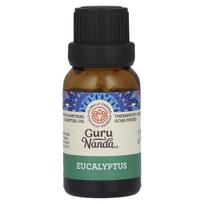 GuruNanda, 100% Grynasis Natūralus Eterinis Aliejus, Eukaliptas, 0,5 fl oz (15 ml)