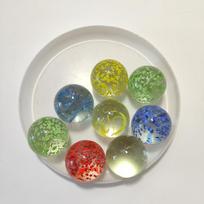 Įvairiaspalviai stikliniai rutuliukai: 14mm, 16mm, 25mm Šaškių figūrėlės, Žaislai ir rankdarbiai gray