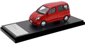 Interallied Hi Story Toyota FunCargo X Super Red V Finished Model HS527RE 1/43 (1999) red