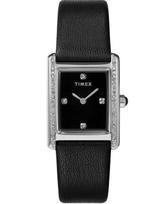 Laikrodis Timex Hailey TW2W63800 Kvarcinis 5 ATM Atsparus vandeniui Mineralinis stiklas Juodas ciferblatas Žalvaris [TIMEX] Moteriškas [Prekė] juoda