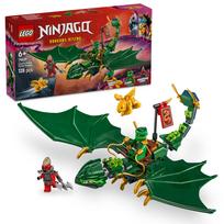 LEGO Ninjago Lloyd's Žaliojo drakono žaislinis blokas, mokomasis678Mūšio robotas 71829 blue
