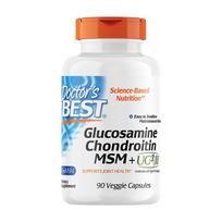 Glucosamine Chondroitin MSM + UC-II, 90 Veggie Capsules