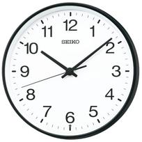 Seiko laikrodis KX268K Sieninis Metalinis Skersmuo 270 x 48 mm Laikrodis, Radijo bangomis valdomas, Analoginis, Rėmas, Juodas, juoda
