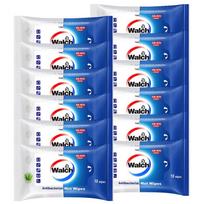 Walch Alcohol-Free Disinfectant Wet Wipes blue