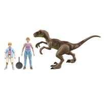 Mattel Jurassic World Dominion Legacy Collection Virtuvės Susitikimo Figūrėlės Rinkinys brown
