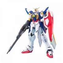 MG Mobile Report Gundam W Wing Gundam 1100 mastelio spalvomis koduotas plastikinis modelis blue