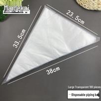 Disposable Piping Bags for Baking Large gray