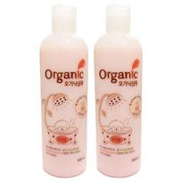 Organic baby powder dog shampoo, 500ml, 2 units, Korean pet shampoo white